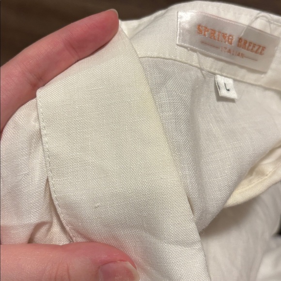 womens white button down dress shirt - Picture 5 of 5